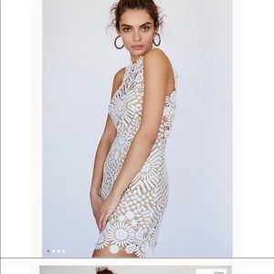 White/Ivory Free People Saylor Presley dress size XS